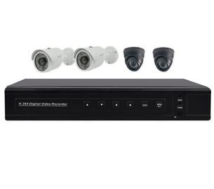 De Camerasystemen 4CH Standalone de Koepelcamera's van DVR en van IRL van de huisveiligheid