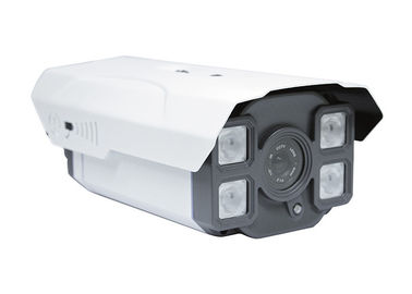De witte Camera van de Kogel Weerbestendige Kabeltelevisie van HD Openlucht, de Analoge 0.001LUX-Nok van kabeltelevisie