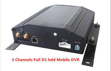 Digitale Videorecorder 4Ch de Volledige D1 van HDD &amp; BR-Mobiele DVR Steun van de de Kaartauto GPS 3G/WIFI