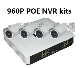 1.3 het Registreertoestel van Megapixels NVR voor Ip Camera's, de Uitrustingen van 960P 4 CH HD NVR