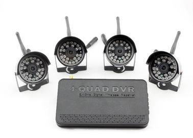 Maak Vier Camera2.4g Digitaal Draadloos DVR Veiligheidssysteem met de Camera's van de Nachtvisie waterdicht