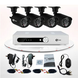 CMOS IRL 4 van de de Uitrustings Draadloze Openluchtveiligheid van Kanaalkabeltelevisie DVR de Camerasystemen voor Huis
