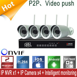 Onvif4ch 1080P WIFI NVR IP Camera DVR 1920 x 1080 voor IOS/Androïde