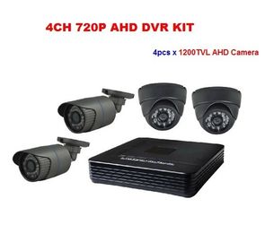 De Uitrustingen van HD 720P 4CH AHD, 4CH P2P de Uitrustingen van AHD DVR, AHD-Videocameradvr Systeem