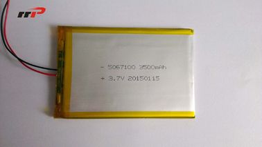 Batterij 201024 capaciteit 22mAh van het lithiumpolymeer voor wearable apparaat met CEI 62133 UL